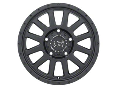 Black Rhino Havasu Matte Black 6-Lug Wheel; 18x8; 48mm Offset (14-18 Sierra 1500)