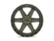 Black Rhino Henderson Olive Drab Green with Black Ring 6-Lug Wheel; 20x9.5; 18mm Offset (14-18 Sierra 1500)