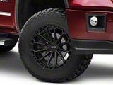 Black Rhino Kaizen Matte Black 6-Lug Wheel; 17x9.5; -12mm Offset (14-18 Sierra 1500)