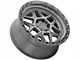 Black Rhino Kelso Battleship Gray with Black Ring 6-Lug Wheel; 20x9; -12mm Offset (14-18 Sierra 1500)