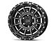 Black Rhino Legion Matte Black with Gray Tint 6-Lug Wheel; 17x9; -12mm Offset (14-18 Sierra 1500)
