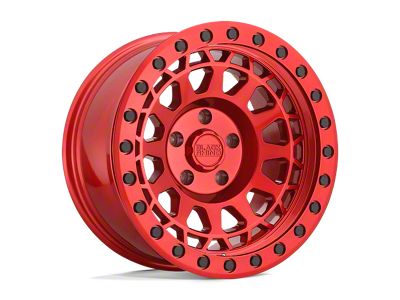 Black Rhino Primm Candy Red with Black Bolts 6-Lug Wheel; 18x9.5; -12mm Offset (14-18 Sierra 1500)
