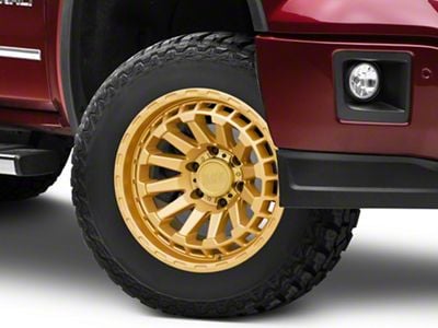 Black Rhino Raid Gold 6-Lug Wheel; 18x9.5; -18mm Offset (14-18 Sierra 1500)