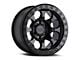 Black Rhino Riot Beadlock Matte Black 6-Lug Wheel; 17x8.5; 0mm Offset (14-18 Sierra 1500)