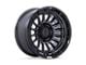 Black Rhino Rival Matte Gunmetal with Matte Black Lip 6-Lug Wheel; 17x9; -12mm Offset (14-18 Sierra 1500)