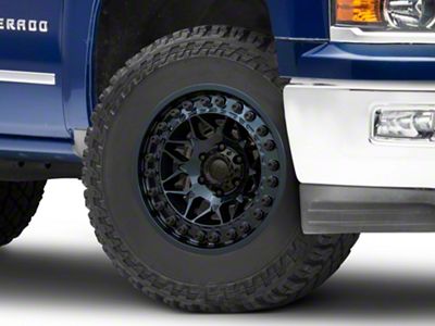 Black Rhino Alpha Midnight Blue 6-Lug Wheel; 18x9; 20mm Offset (14-18 Silverado 1500)