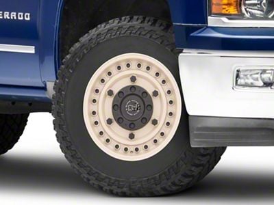 Black Rhino Armory Desert Sand 6-Lug Wheel; 18x9.5; -18mm Offset (14-18 Silverado 1500)