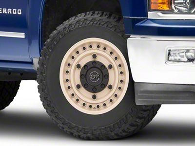 Black Rhino Armory Desert Sand 6-Lug Wheel; 18x9.5; 6mm Offset (14-18 Silverado 1500)