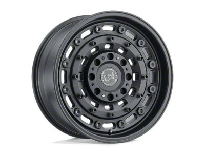 Black Rhino Arsenal Textured Matte Black 6-Lug Wheel; 20x12; -44mm Offset (14-18 Silverado 1500)