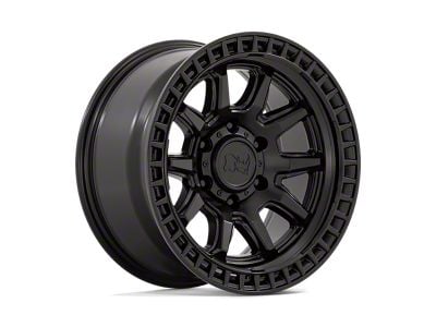 Black Rhino Calico Matte Black 6-Lug Wheel; 17x8.5; 0mm Offset (14-18 Silverado 1500)