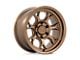 Black Rhino Etosha Matte Bronze 6-Lug Wheel; 17x8.5; 12mm Offset (14-18 Silverado 1500)