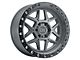 Black Rhino Kelso Battleship Gray with Black Ring 6-Lug Wheel; 20x9; 12mm Offset (14-18 Silverado 1500)