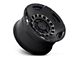 Black Rhino Muzzle Matte Black with Machined Tinted Ring 6-Lug Wheel; 17x9; -18mm Offset (14-18 Silverado 1500)