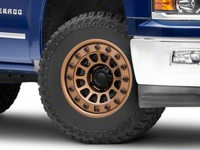 Black Rhino Outback Matte Bronze 6-Lug Wheel; 18x8.5; 0mm Offset (14-18 Silverado 1500)