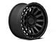 Black Rhino Raid Matte Black 6-Lug Wheel; 17x8.5; 0mm Offset (14-18 Silverado 1500)