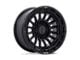 Black Rhino Rival Matte Black with Gloss Black Lip 6-Lug Wheel; 17x9; -12mm Offset (14-18 Silverado 1500)