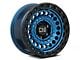 Black Rhino Sentinel Cobalt Blue with Black Ring 6-Lug Wheel; 17x8.5; -10mm Offset (14-18 Silverado 1500)