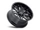 Black Rhino Sierra Gloss Black with Milled Spokes 6-Lug Wheel; 22x10; 0mm Offset (15-20 F-150)