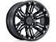 Black Rhino Asagai Matte Black Machined with Stainless Bolts 6-Lug Wheel; 17x8.5; 0mm Offset (15-20 F-150)