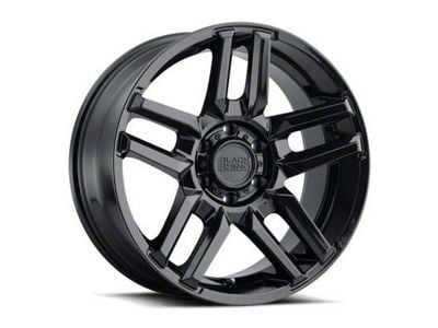 Black Rhino Mesa Gloss Black 6-Lug Wheel; 17x8.5; 0mm Offset (15-20 F-150)