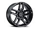 Black Rhino Mesa Gloss Black 6-Lug Wheel; 17x8.5; 0mm Offset (15-20 F-150)