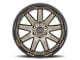 Black Rhino Oceano Matte Bronze with Black Ring 6-Lug Wheel; 20x9.5; 12mm Offset (15-20 F-150)