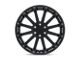 Black Rhino Pinnacle Semi Gloss Black with Gunmetal Bolts 6-Lug Wheel; 20x9; 12mm Offset (15-20 F-150)