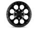 Black Rhino Riot Matte Black 6-Lug Wheel; 17x8.5; 0mm Offset (15-20 F-150)