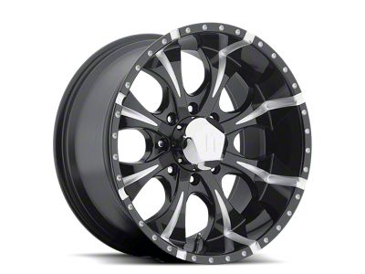 Black Rhino Sentinel Matte Black 8-Lug Wheel; 20x9.5; 12mm Offset (15-19 Sierra 2500 HD)