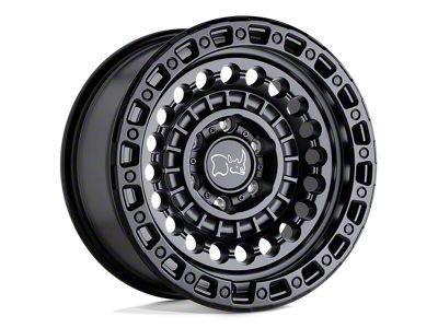 Black Rhino Sentinel Matte Black 8-Lug Wheel; 17x8.5; 0mm Offset (15-19 Sierra 3500 HD SRW)