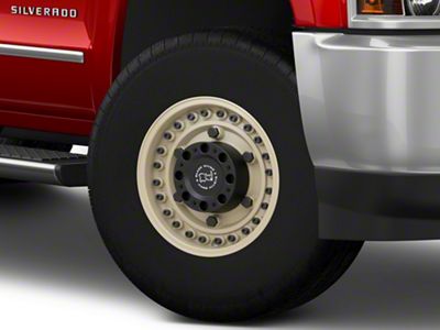 Black Rhino Armory Desert Sand 8-Lug Wheel; 17x9.5; -18mm Offset (15-19 Silverado 2500 HD)