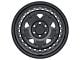 Black Rhino Grange Dark Tint Matte Black Machined 8-Lug Wheel; 20x9; -18mm Offset (15-19 Silverado 2500 HD)