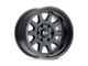 Black Rhino Thrust Gloss Black with Milled Spokes 8-Lug Wheel; 22x12; -44mm Offset (15-19 Silverado 2500 HD)