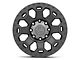 Black Rhino Warlord Matte Gunmetal 8-Lug Wheel; 17x9; 12mm Offset (15-19 Silverado 2500 HD)