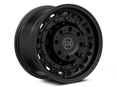 Black Rhino Arsenal Textured Matte Black 8-Lug Wheel; 20x9.5; 12mm Offset (15-19 Silverado 3500 HD SRW)