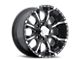 Black Rhino Sentinel Matte Black 8-Lug Wheel; 20x9.5; 12mm Offset (15-19 Silverado 3500 HD SRW)