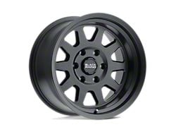 Black Rhino Thrust Gloss Black with Milled Spokes 8-Lug Wheel; 22x12; -44mm Offset (15-19 Silverado 3500 HD SRW)