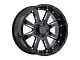 Black Rhino Sierra Gloss Black Milled 6-Lug Wheel; 20x11.5; -44mm Offset (15-20 Tahoe)