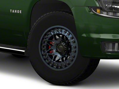 Black Rhino Alpha Midnight Blue 6-Lug Wheel; 18x9; 0mm Offset (15-20 Tahoe)