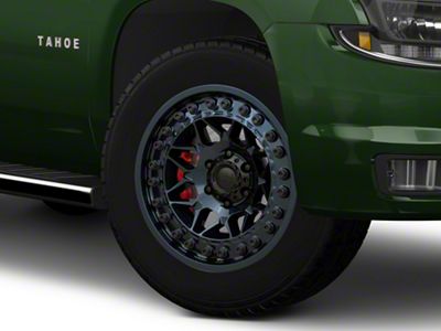 Black Rhino Alpha Midnight Blue 6-Lug Wheel; 20x10; -18mm Offset (15-20 Tahoe)