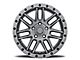 Black Rhino Arches Matte Brushed Gunmetal with Black Bolts 6-Lug Wheel; 18x9.5; 12mm Offset (15-20 Tahoe)