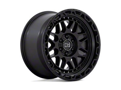 Black Rhino Holcomb Matte Black 6-Lug Wheel; 17x9.5; 12mm Offset (15-20 Tahoe)