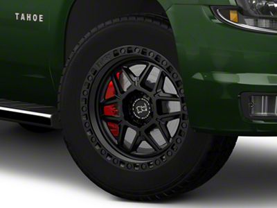 Black Rhino Kelso Matte Black 6-Lug Wheel; 20x9; -12mm Offset (15-20 Tahoe)