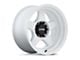 KMC Lobo Gloss White 6-Lug Wheel; 17x8.5; -10mm Offset (15-20 Tahoe)