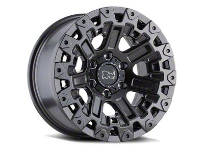 Black Rhino Ozark Gloss Gunmetal 6-Lug Wheel; 17x9.5; 12mm Offset (15-20 Tahoe)