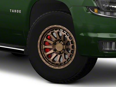 Black Rhino Raid Matte Bronze 6-Lug Wheel; 18x9.5; -18mm Offset (15-20 Tahoe)