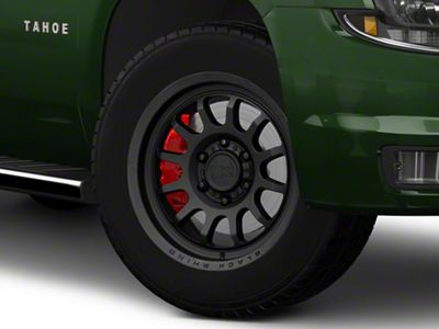 Black Rhino Rapid Matte Black 6-Lug Wheel; 20x8.5; 0mm Offset (15-20 Tahoe)