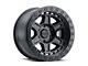 Black Rhino Reno Beadlock Matte Black with Black Bolts 6-Lug Wheel; 17x8.5; 0mm Offset (15-20 Tahoe)