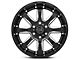 Black Rhino Sierra Gloss Black Milled 6-Lug Wheel; 20x10; -12mm Offset (15-20 Tahoe)