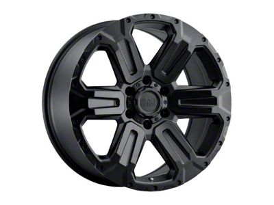 Black Rhino Wanaka Matte Black 6-Lug Wheel; 20x9; -18mm Offset (15-20 Tahoe)